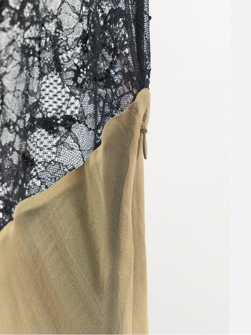 Zara Lace Print Maxi Dress Beaded Slip Dress 1377/907/330 NWT Large - Picture 9 of 12